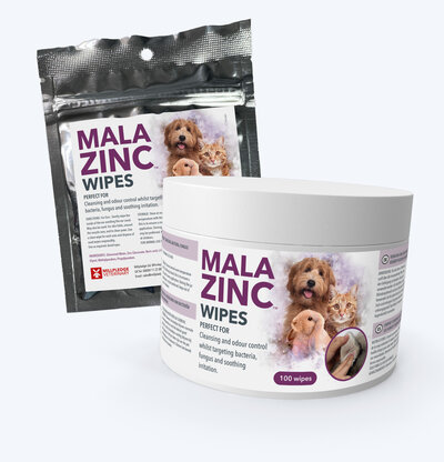 Malazinc Wipes Range web